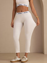 [White] SilkSilky Womens Pants 005