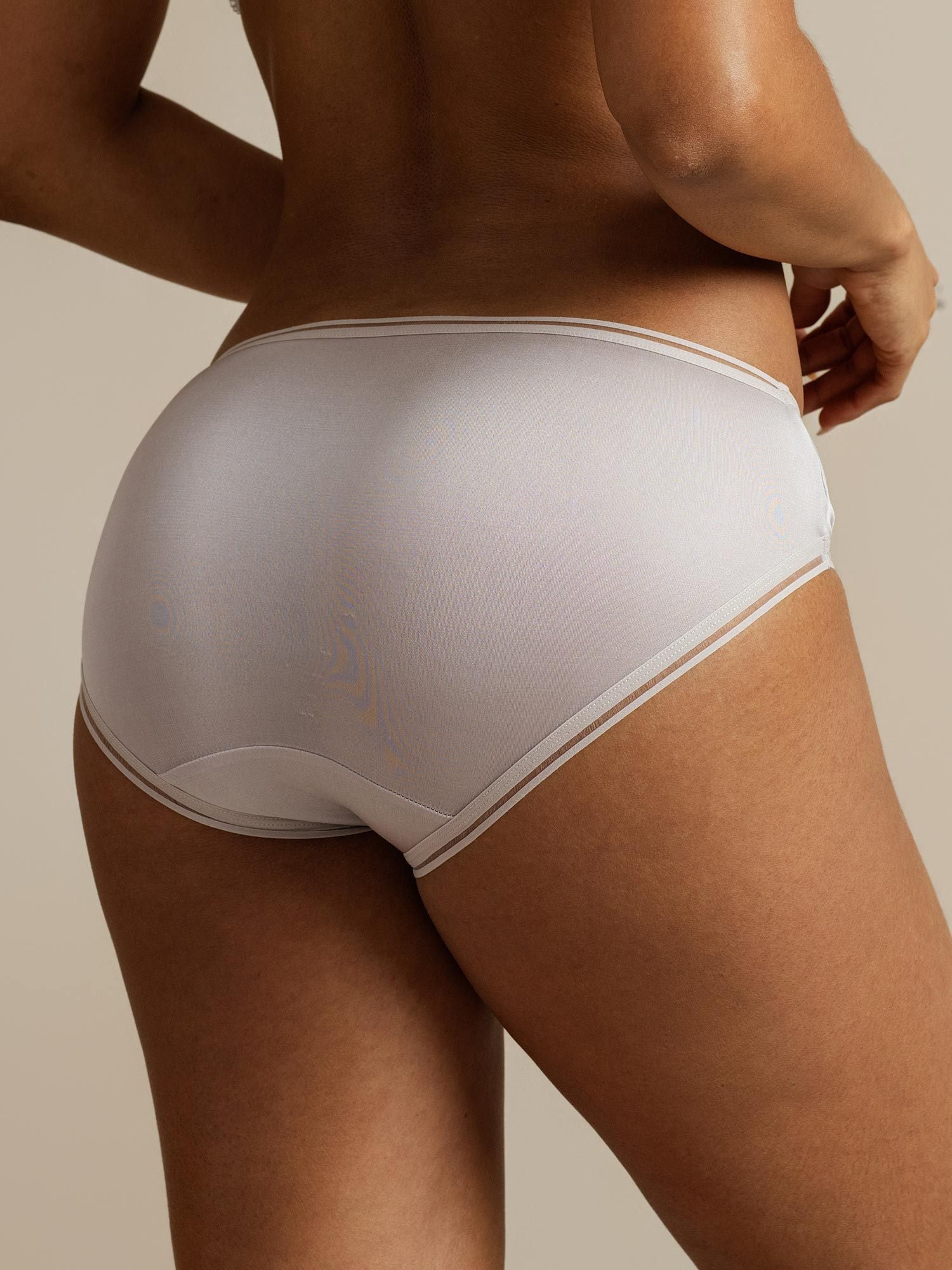 [Gray] SilkSilky  Pure Silk Panty 004,