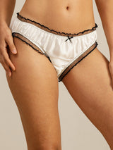 [White] SilkSilky  Panty 003