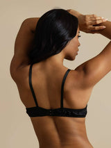 [Black] SilkSilky  Bra 002