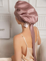 [Pale Mauve] SilkSilky  Sleep Cap 002