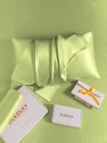 SilkSilky  19Momme Pure Silk Pillowcase MintGreen 008