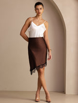 [Coffee] SilkSilky Skirt 005