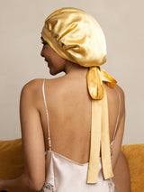 [Champagne] SilkSilky  Sleep Cap 004