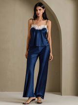 [Dark Blue] SilkSilky  Women's Pants 004