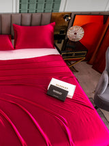 [Wine] SilkSilky  25Momme Bedding Set 004