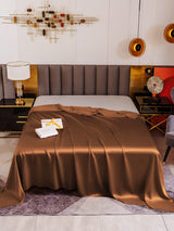 [Coffee] SilkSilky  19Momme Sheet 002
