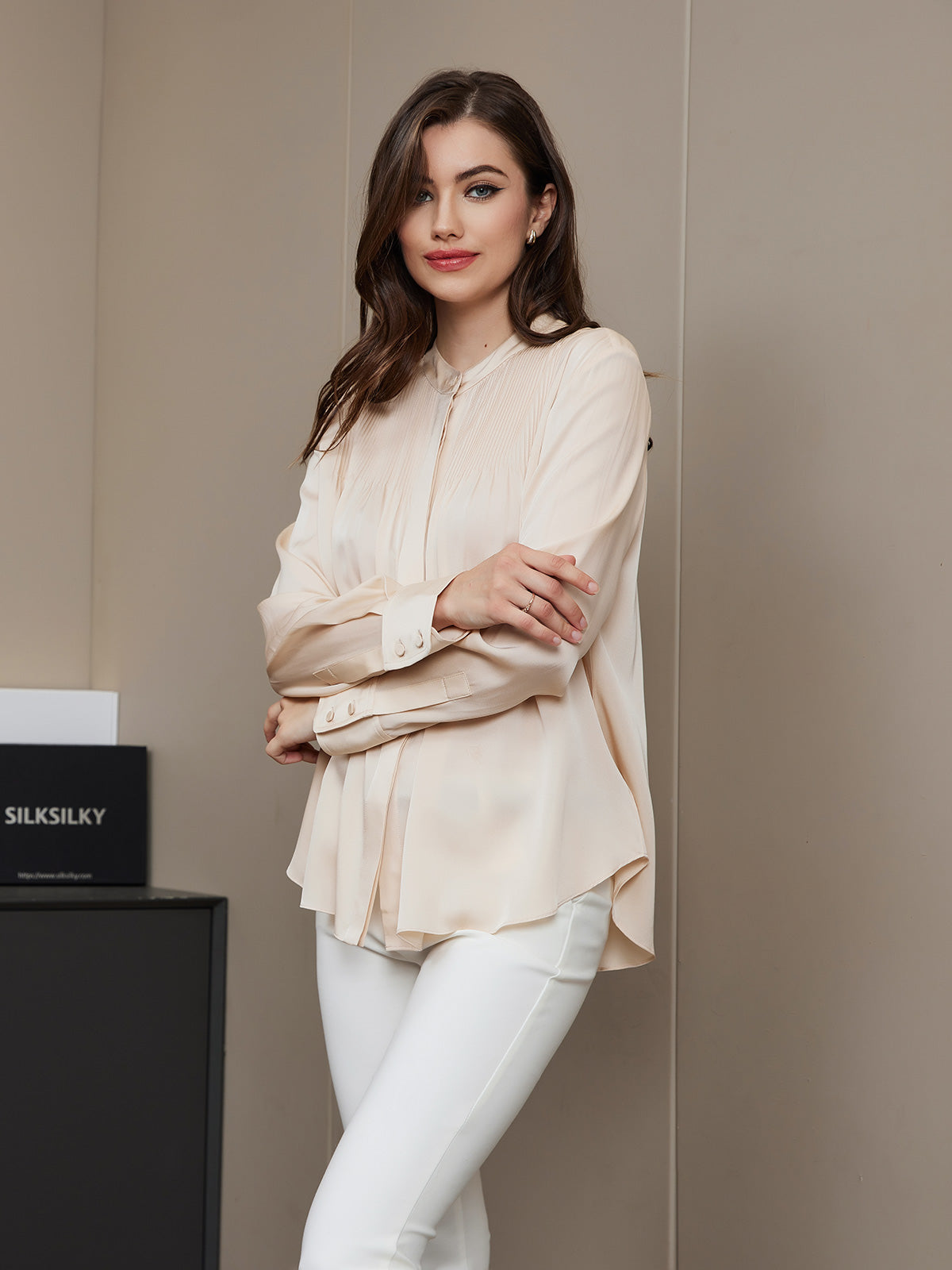 Clearance(US Warehouse) - Daily Silk Classic Women Shirt