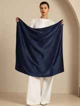 [Dark Blue] SilkSilky  Scarf 001