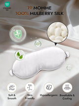 [Light Gray] SilkSilky  Eye Mask 002
