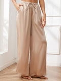 SilkSilky US Pure Silk Womens Pants Champagne 004