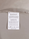 SilkSilky US 25Momme Pure Silk Sheet Gray 005