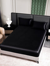 [Black] SilkSilky  25Momme Bedding Set 005