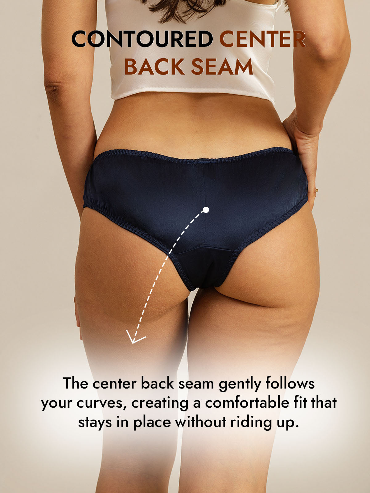 [Dark Blue] SilkSilky  Panty 006