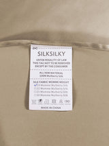 [Khaki] SilkSilky  19Momme Bedding Set 005