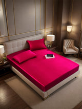 [Wine] SilkSilky  19Momme Bedding Set 001