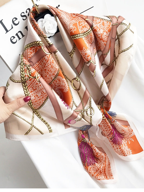 [P003] SilkSilky  Pure Silk Scarf 001,