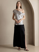 [Black] SilkSilky  Women's Pants 009
