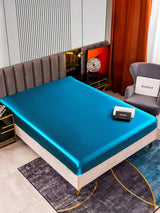 [Teal] SilkSilky  22Momme Sheet 002