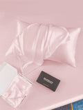 SilkSilky  30Momme Pure Silk Pillowcase Pink 005