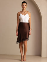 [Coffee] SilkSilky Skirt 006