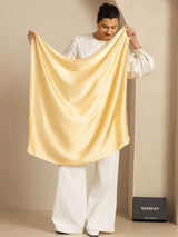 [Champagne] SilkSilky  Scarf 001