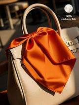 [Orange] SilkSilky  Scarf 001