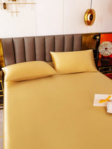 [Champagne] SilkSilky  19Momme Bedding Set 006