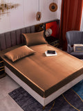 SilkSilky-US-19Momme-Pure-Silk-Bedding-Set-Coffee-001