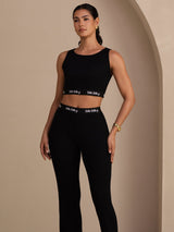 [Black] SilkSilky Womens Pants 004