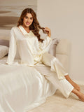 SilkSilky-US-Pure-Silk-Long-Sleeve-Collar-Women's-Pajamas-White-001