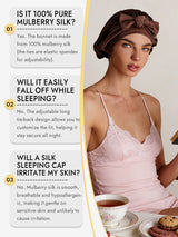 [Coffee] SilkSilky  Sleep Cap 006