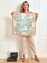 [P064] SilkSilky  Pure Silk Scarf 002