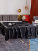 [Black] SilkSilky  19Momme Sheet 003