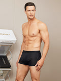 SilkSilky US Silk Knitted Mens Underwear Black 001