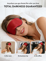 [Red] SilkSilky  Eye Mask 006
