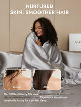 [Silver] SilkSilky  25Momme Duvet Covers 004