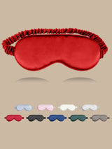 [Dark Red] SilkSilky  Eye Mask 001