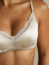 [Champagne] SilkSilky  Bra 004