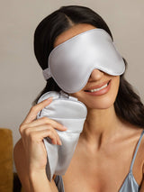 [Silver] SilkSilky  Eye Mask 001