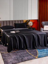 [Black] SilkSilky  22Momme Bedding Set 003