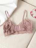 SilkSilky US Silk Knitted Bra PaleMauve 005