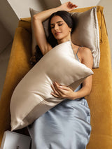 [Beige+Khaki] SilkSilky  Pillowcase 004