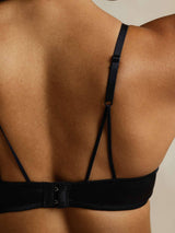 [Black] SilkSilky  Bra 005