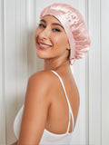 SilkSilky US Pure Silk Sleep Cap Pink 006