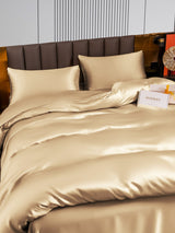 [Beige] SilkSilky  22Momme Bedding Set 004