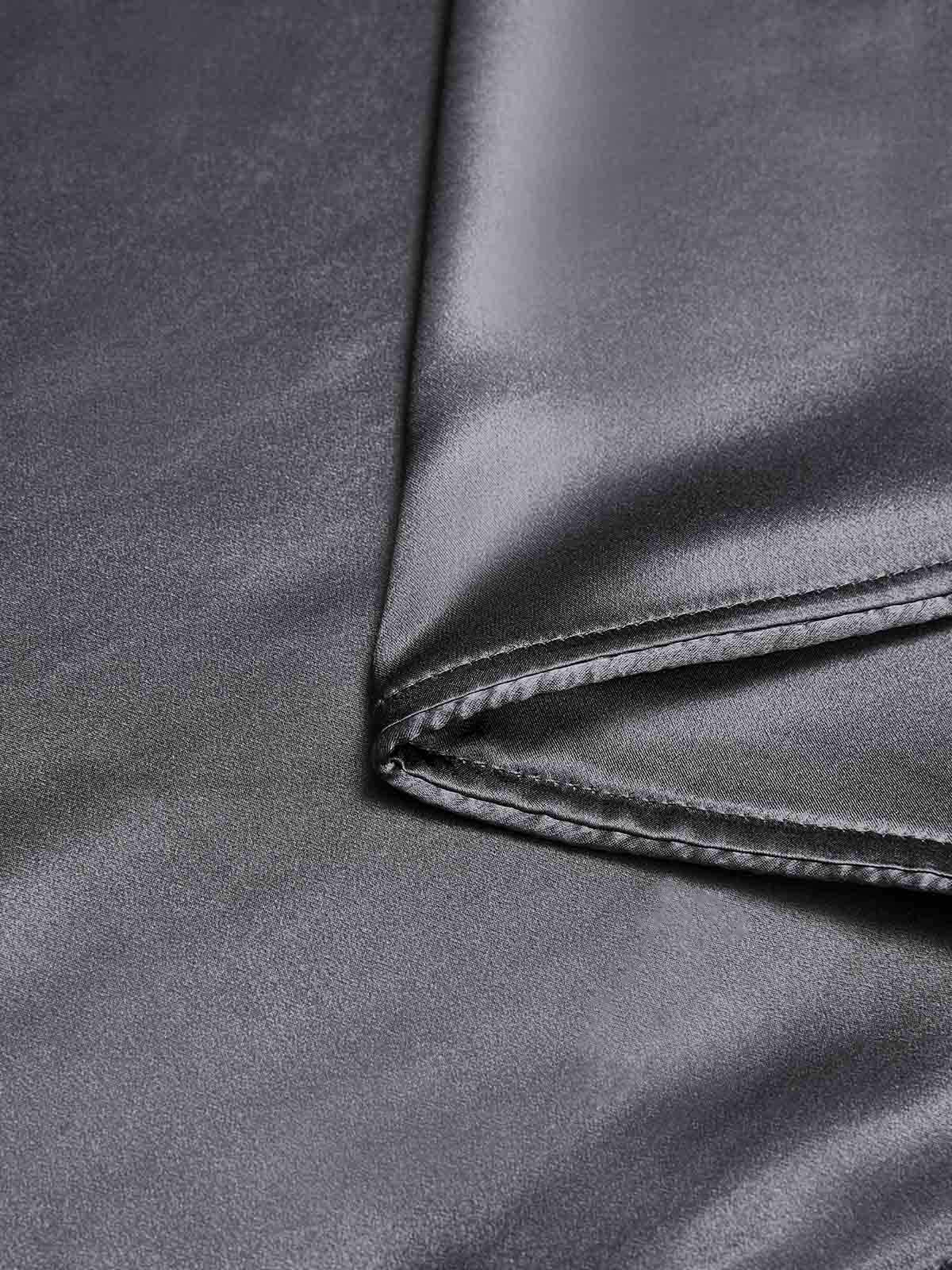 [Dark Gray] SilkSilky  19Momme Pure Silk Duvet Cover 004