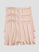[Beige] SilkSilky  100% Silk Jersey Men's Underwear 002