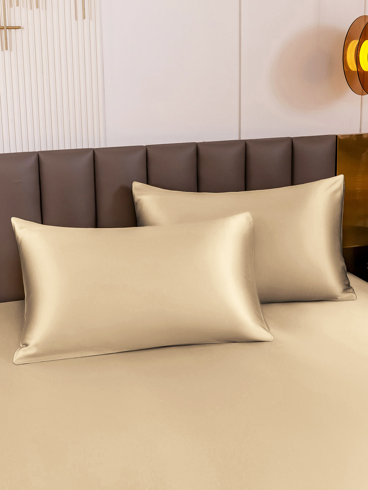[Beige] SilkSilky 22Momme Pure Silk Pillowcase 003