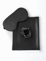 [Black] SilkSilky 19Momme Pure Silk Pillowcase Set 001